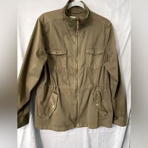 Sonoma army green cotton utility jacket XL